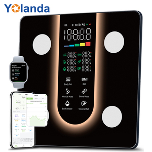 Thiết Kế Ban Đầu Lớn Màu Sắc Màn Hình Kỹ Thuật Số Thông Minh Cơ Thể Quy Mô Bmi Cân Trọng Lượng Cơ Thể Thành phần Quy Mô - Product Image 1
