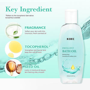 <span class=keywords><strong>Huile</strong></span> de Bain Émolliente 100ml pour une Hydratation Profonde de la Peau, Adoucit et Lisse la Peau, Peut Être Utilisée comme Hydratant Sans Rinçage, Détente et Rajeunissement, OEM - Product Image 4