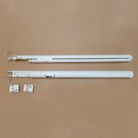 Kit complet de quincaillerie pour auvent rétractable avec moteur et éclairage LED, ensemble complet de pièces de rechange pour auvent de terrasse extérieur