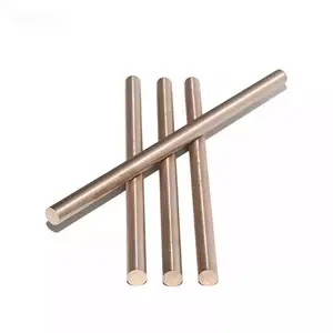 C1100 H70 H80 H90 H96 C3603 C3771 Cobre Flat Rod 8mm 99,99% Puro Quadrado Rodada de Cobre Barra Vermelha Rod Bar