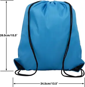 Оптовая продажа, Прочный Спортивный дорожный рюкзак на шнурке для спортзала, мужская и женская многоцветная сумка на шнурке с индивидуальным логотипом