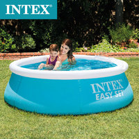 Livraison gratuite UE - Piscine gonflable portable Intex 28101 en PVC pour adultes, enfants et familles, facile à installer, écologique, avec couverture, pour extérieur