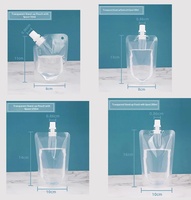 Pochettes Doypack Personnalisables à Bec Verseur pour Boissons, Sachets Plastiques Auto-Scellants pour Jus et Eau – Offre Spéciale