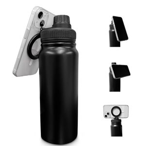 Water <b>Bottle</b> Compatible with MagSafe Phone Mount for iPhone Magnetic Phone Holder Insulated Stainless Steel Sport <b>Bottle</b> for Gym - Product Image 1