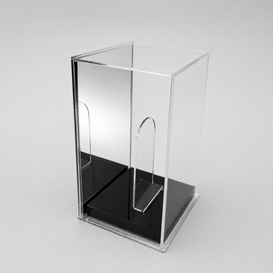Custom Acrylic Display Case Clear Acrylic Display Box Alternative Glass Home for Collectibles <strong>Lego</strong> Figures Storage Box - Product Image 3