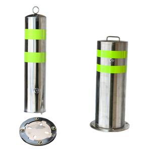 เสากั้นจราจรสแตนเลสอัตโนมัติสำหรับควบคุมการจราจรใน<span class=keywords><strong>ลาน</strong></span><span class=keywords><strong>จอด</strong></span><span class=keywords><strong>รถ</strong></span> ยี่ห้อเทียนหยวน ชิลด์ รับน้ำหนักได้ 100 กิโลกรัม - Product Image 1