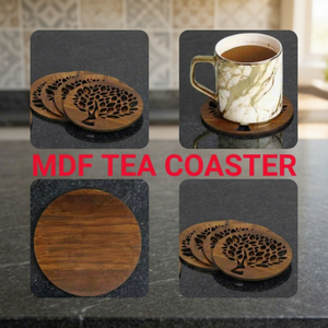 Sous-verres carrés en bois naturel écologique, design bohème, 300 mm de diamètre, pour la maison, les hôtels, les restaurants, les mariages (vente en gros) - Product Image 1
