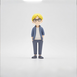Figurine d'<span class=keywords><strong>action</strong></span> miniature sur mesure en PVC imprimée en 3D, thème fantastique et science-fiction, modèle de jouet en vinyle plastique personnalisé, style dessin animé - Product Image 3