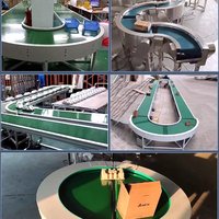 Transportband 6 meter transportband voor stevige dozen transportbandgeleider transportbandleverancier
