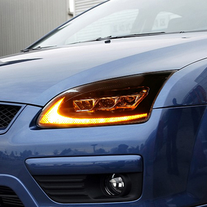 Faros LED TYPY para Ford Focus 2005-2008, Carcasa Negra, Señal de Giro Secuencial, Luz Diurna, Actualización - Product Image 5