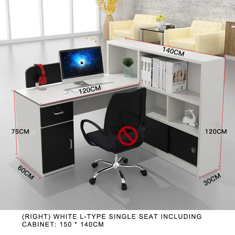 (สีขาวและสีดำ) รวมทั้งลิ้นชัก (ตู้ขวา)