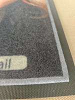 Haute densité 100% Nylon entrée Logo imprimé tapis caoutchouc support lavable Absorption d'eau revêtement de sol prix usine Style oriental