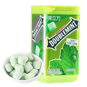 หมากฝรั่งรสชา กลิ่นชาเขียว ไร้น้ำตาล ยี่ห้อ Exotic Candy รุ่น Green Arrow <span class=keywords><strong>DOUBLEMINT</strong></span> ขนาด 40 กรัม - Product Image 3