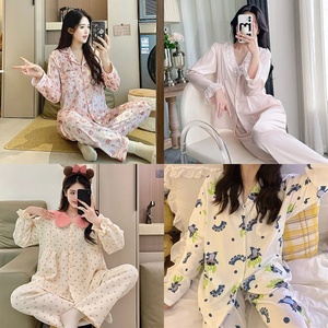 Conjuntos de ropa de dormir de mujer de alta calidad al por mayor, ropa de dormir de moda y de moda, conjuntos de dos piezas, ropa de dormir casera cómoda - Product Image 5