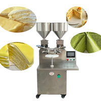 Machine à glacer automatique pour gâteaux à mille crêpes, équipement manuel pour l'étalement des couches de crème, machine à glacer pour gâteaux