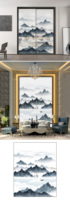 Cloisons décoratives artistiques en verre coloré modernes avec isolation thermique pour une utilisation en intérieur dans les hôtels, les villas et les lieux haut de gamme