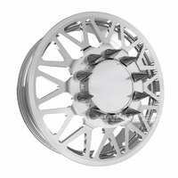 Jantes forgées polies XINLAI 26x8.25 28x8.25 30x8.25 10 trous pour camion Ford F450 F550 Chassis Cab