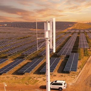 Generadores Eólicos Verticales de 10KW con Aspas Tipo H para Uso Doméstico - Product Image 2