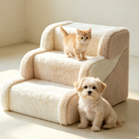 Escaliers pliables pour animaux de compagnie Kedi, rampes pour chiens et chats de petite taille, rampe pour canapé et lit bas
