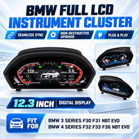 Speedometer Digital Cluster LCD 12,3 inci Baru dengan Garansi 1 Tahun untuk BMW Seri 3/4 F30/F31/F34/F35/F32/F33/F36 2013-2020