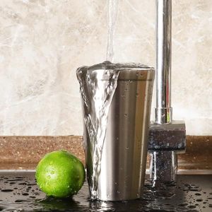 <b>Double</b> <b>Walled</b> SUS304 8oz 12oz 16oz BBQ Adult Eco-Friendly with Straw Hand Grip Drinking Cup Beer <b>Mug</b> Tumbler - Product Image 2
