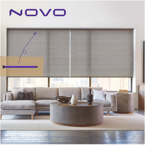 NOVO K35 Tuya Wifi AC 110V 220V Motor Tubular de 35mm de Alto Torque 6N 10N <span class=keywords><strong>para</strong></span> Persianas Enrollables Eléctricas Inteligentes con Control Remoto <span class=keywords><strong>para</strong></span> Oficina y Google - Product Image 2