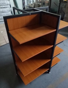 Estanterías de Supermercado, Estantes de Exhibición de Madera y Metal, Estante de Almacenamiento de Madera, Estantes <span class=keywords><strong>Flotantes</strong></span> de Madera - Product Image 4