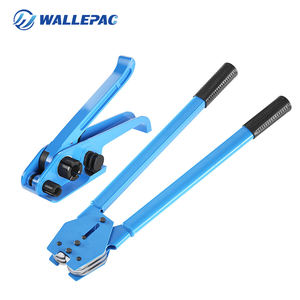 1/<span class=keywords><strong>2</strong></span> ”-<span class=keywords><strong>3</strong></span>/4” 宽度聚酯皮带的Wallepac聚酯/聚丙烯捆扎张紧器刀具手动捆扎机 - Product Image 1