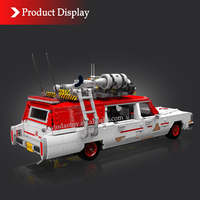 MouldKing10071 2468PCS Ghost Hunting Bus Model Brick Building Blocks Sets MOC Jouets éducatifs pour garçons Adultes Cadeau de Noël