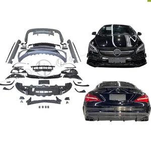 2014-2018Year CLA Car Bumpers W117 Upgrade Body Kits for CLA200 cla250 cla300 To 2020y CLA45 new style Facelift Auto Body System