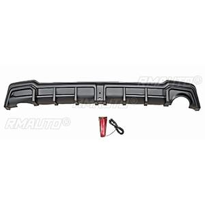 Kit carrosserie pour Honda Civic 11e génération 2022-2023, séparateur de pare-chocs arrière noir mat style YOFER, spoiler de pare-chocs arrière, accessoires de voiture - Product Image 4