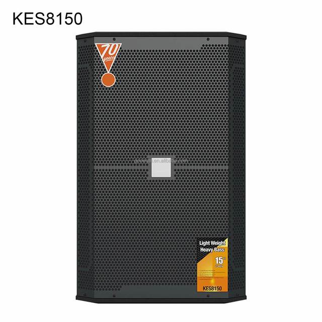 KES8150 15 Inch 2-Way Passive Full Range KTV Speaker Professional 500W PA Loudspeaker for Karaoke Club Stage Live Sound