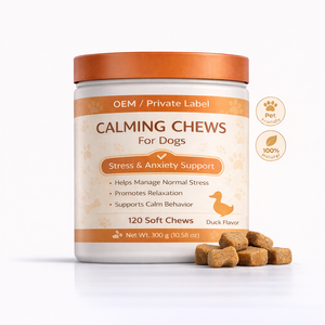 Supplément en poudre OEM pour chiens et chats : Probiotiques, Huile de Poisson, Vitamine B12 – Absorption Rapide, Soutien Immunitaire, Santé de la Peau et du Pelage, Soulagement des Problèmes de Santé - Product Image 1