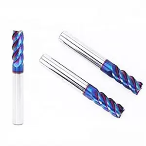 ZEALEE Hrc45 Hrc55 Hrc60 Hrc65 Inch Cnc Milling Tools Manufacturer Straight bullnose toroidal End Mills