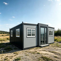 Villa Modulaire Préfabriquée de Luxe à Deux Étages en Conteneur Maritime, Design Moderne, Écologique, Installation Facile pour Hôtel et Bureau
