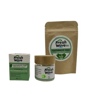 טבליות משחת שיניים צמחית פורמולה חדשה לשנת <span class=keywords><strong>2025</strong></span>, מיסוואק, לניקוי שיניים למבוגרים ולילדים - Product Image 3