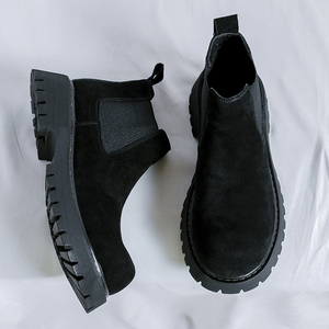 Fabricant Vente en Gros Bottes de Cheville pour Hommes de Haute Qualité Toutes Saisons Cuir Véritable Antidérapant Respirant Résistant à l'Usure <span class=keywords><strong>Chelsea</strong></span> - Product Image 6