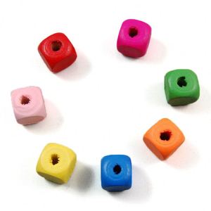 Venta al por mayor 12mm 100 Uds cuentas de cubo de <span class=keywords><strong>colores</strong></span> mezclados teñido colorido bolso de <span class=keywords><strong>madera</strong></span> Opp pendientes de <span class=keywords><strong>madera</strong></span> 20 bolsas <span class=keywords><strong>bolas</strong></span> de joyería de <span class=keywords><strong>madera</strong></span> 15mm <span class=keywords><strong>Colores</strong></span> - Product Image 2