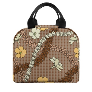 Borsa Termica Portatile di Lusso per Picnic e Campeggio, Riutilizzabile in Poliestere, Design Lei Palaka, con Cerniera - Product Image 1