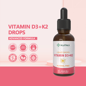 Private Label Vegan <b>Vitamin</b> Drops <b>Vitamin</b> D3 K2 <b>Liquid</b> Drops For Energy Booster <b>Vitamin</b> <b>Liquid</b> Dietary Supplement - Product Image 4