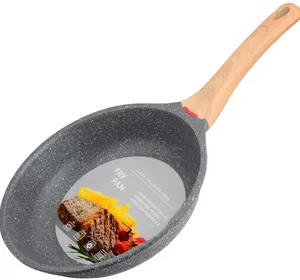 8 "9.5" 10 "11" Nonstick 유도 화강암 돌 프라이팬 조리기구 알루미늄 요리 도구 주방 용품