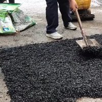 Matériau de réparation à froid pour asphalte écologique de 25 kg pour autoroute - Application à froid et résistant aux intempéries