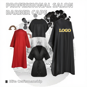 Capa de Barbero Profesional para Salón de Belleza, Diseño de Alta Calidad, Hecha de Nailon Resistente para Peluquería - Product Image 2