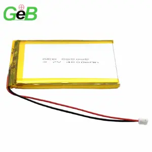 GEB 855085 3.7V 4000mAh Lithium Battery with BMS Flat Cell Rechargeable Battery For Anti-wrinkle Machine 4600mah 855085 3.7V