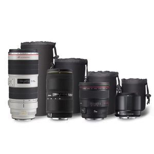กระเป๋าใส่เลนส์กล้องนีโอพรีนแบบกันน้ำ พิมพ์โลโก้ได้  สำหรับเลนส์กล้อง DSLR - Product Image 3