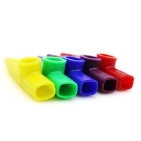 Orff Modern Durable Plastic Kazoo Musical Instrument for Interactive Play Early Education Teaching Aids Music Enlightenment