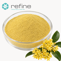 Poudre de fleur d'Osmanthus 100% pure, Poudre d'Osmanthus, Poudre d'Osmanthus Fragrans, Poudre d'Osmanthus sucré, Poudre de Gui Hua pour thé et boissons
