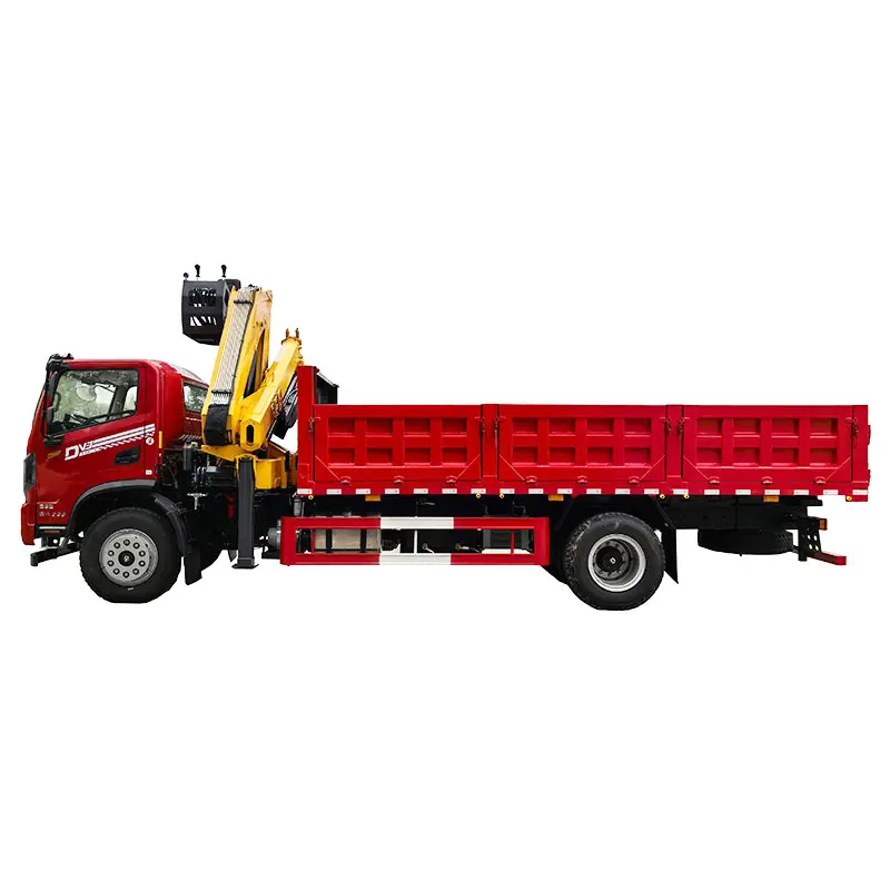 8Ton Lifting Machinery Truck Mounted grabber Crane for sale