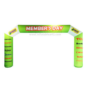 Arco inflable personalizado para exteriores para eventos de natación <span class=keywords><strong>en</strong></span> agua, línea de meta de inicio de carrera flotante de PVC, publicidad sellada hermética - Product Image 6
