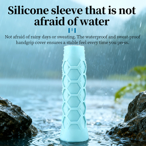 Mango de paleta Pickleball, goma antideslizante, alta elasticidad, silicona, panal, mango de silicona protector - Product Image 4